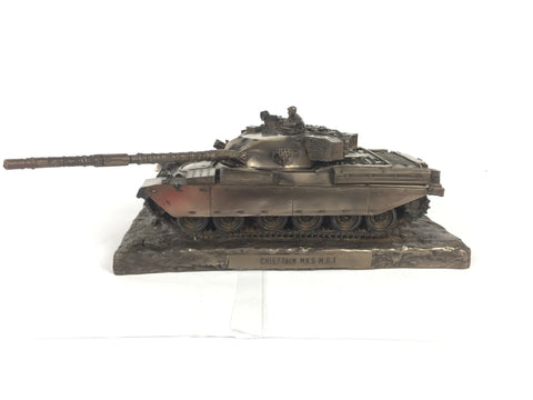 Chieftain FV4201 Mk3 M.B.T Cold Cast Bronze Statue