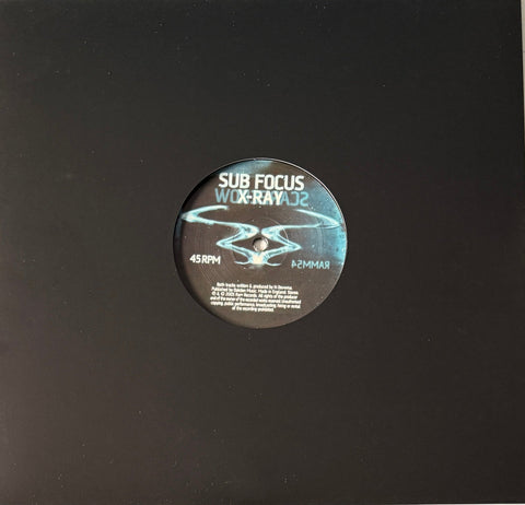 Sub Focus – X-Ray / Scarecrow Drum &amp; Bass – 2005 Label: RAM Records Format: 12" Vinyl, 45 RPM, UK Pressing