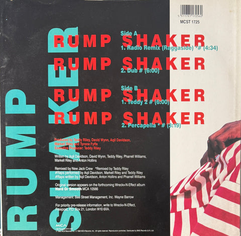 Wreckx-N-Effect – Rump Shaker (Remix) (1992) – 12" Hip Hop Vinyl
