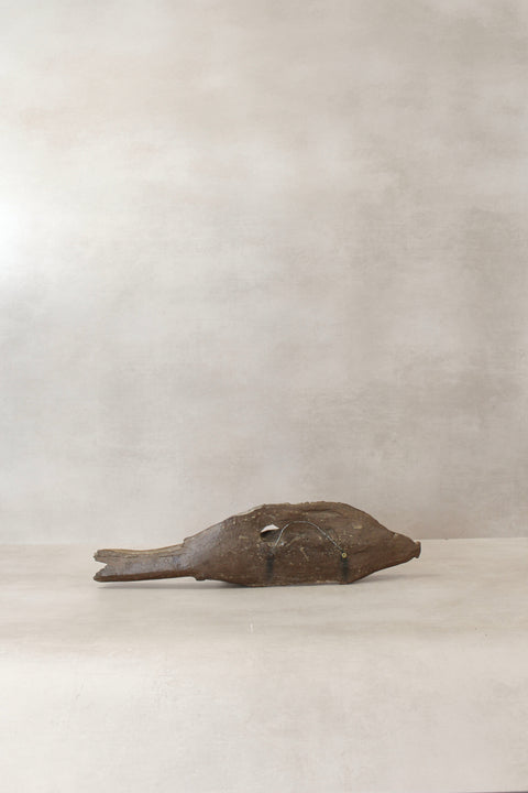 Driftwood Hand Carved Fish - (14.4)