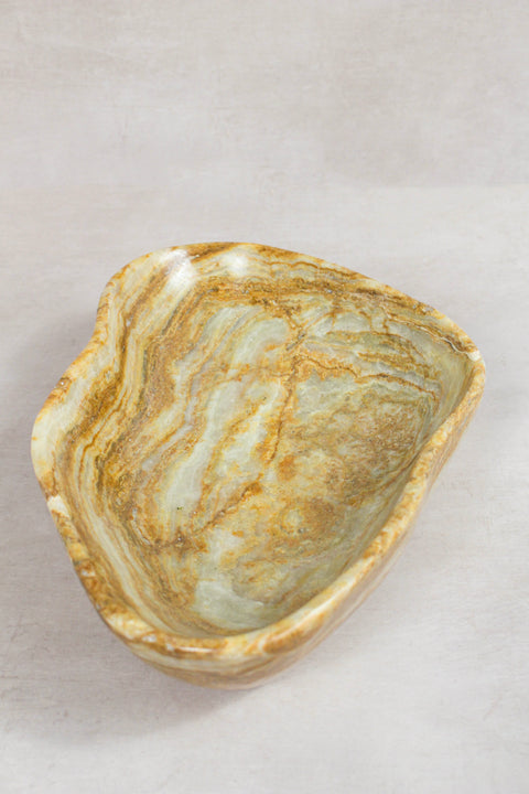 Premium Onyx Bowl Raw Edge POB 33