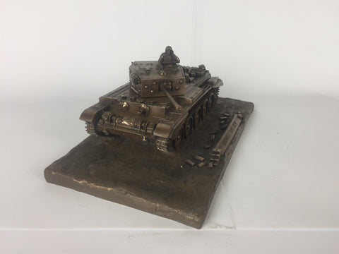 Cromwell Tank A27M Military Statue