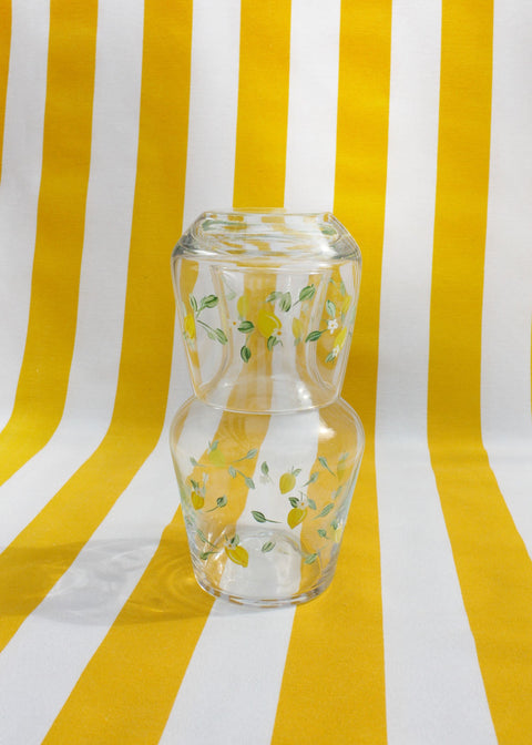 Carafe et verres à Limoncello