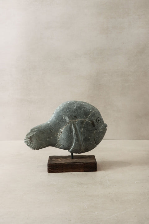 Steinfischskulptur – Simbabwe – 31.1
