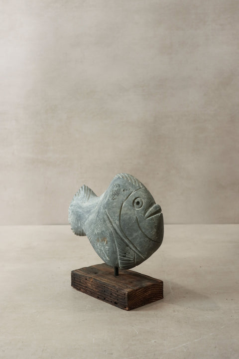 Steinfischskulptur – Simbabwe – 30.1