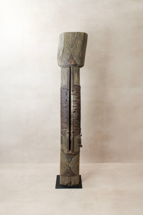 Antiker Grasmäher – Skulptur