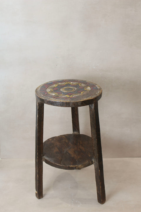 Vintage Ethiopian Two Tiered Coffee Table | ST02