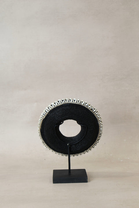 Kamerun-Perlenarmband – Schwarz