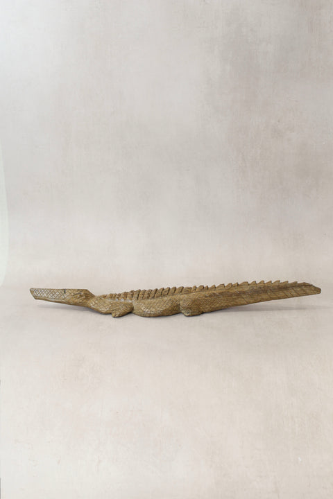 Zimbabwe Crocodile sculpture 56.1
