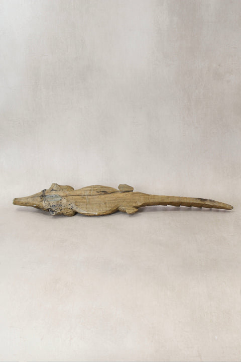 Krokodilskulptur aus Simbabwe 56,2