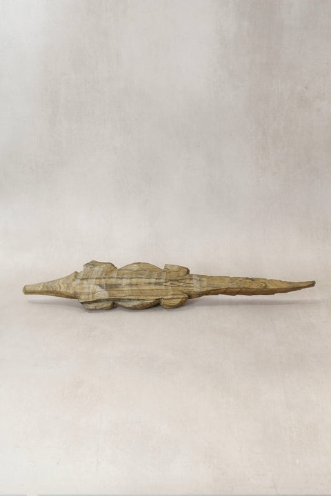 Zimbabwe Crocodile sculpture 56.3