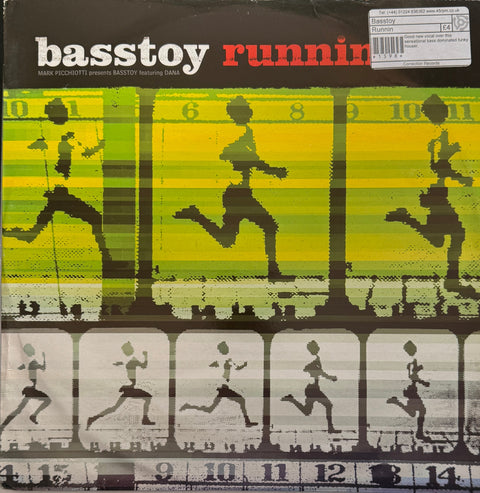 Mark Picchiotti Presents Basstoy Featuring Dana – Runnin' – Black &amp; Blue – 2002