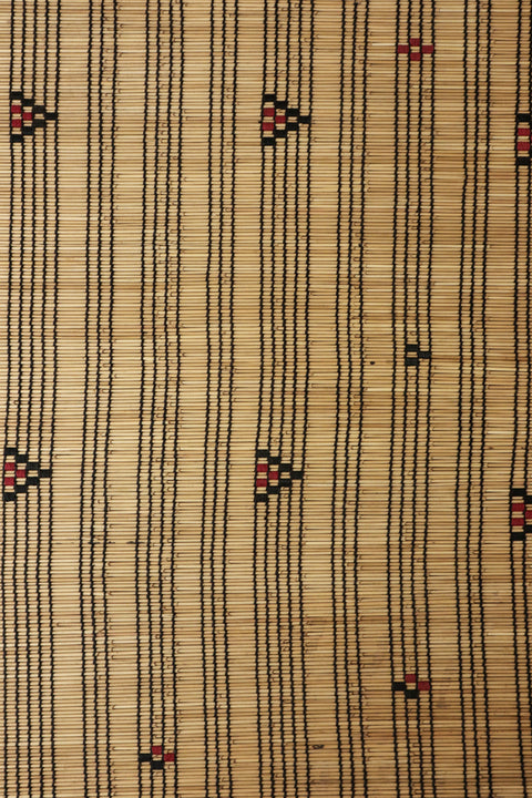 Tuareg-Schilf- und Textilmatte - 77,1