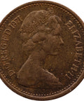 1971 Half New Penny Elizabeth II Coin