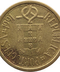 1991 10 Escudos Portugal Coin