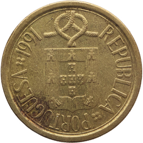 1991 10 Escudos Portugal Coin