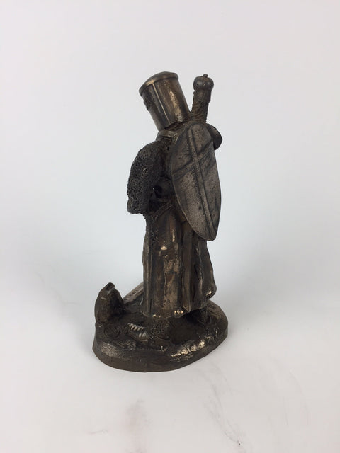 Knight Templar Standing 1120 Cold Cast Bronze Statue