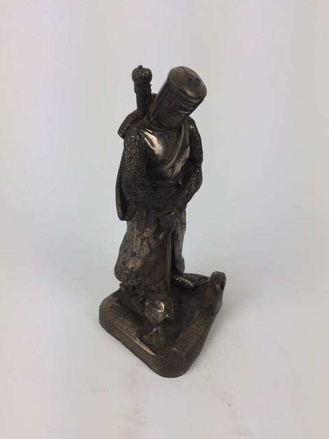 Knight Templar Standing 1120 Cold Cast Bronze Statue