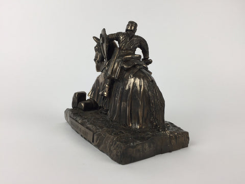 Knight Templar On Horse 1177 Cold Cast Bronze Military Statue