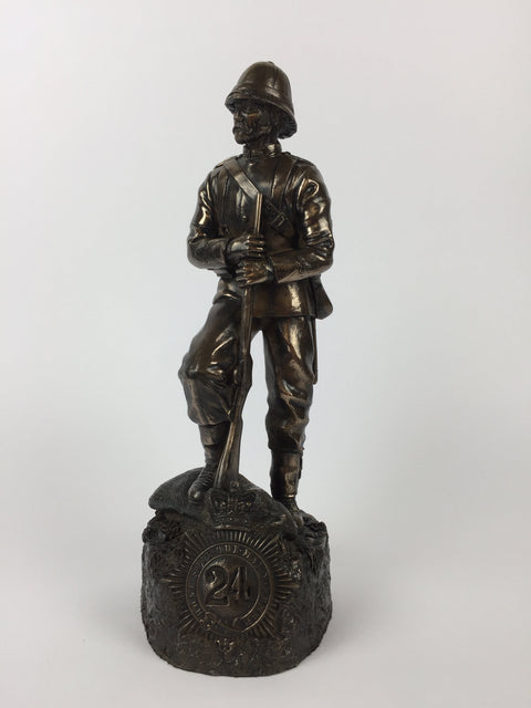 Rorkes Drift Zulu Wars 1879 Cold Cast Bronze Military Statue