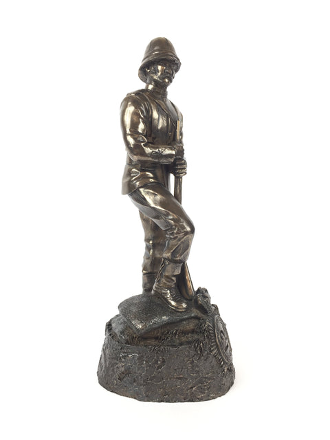Rorkes Drift Zulu Wars 1879 Cold Cast Bronze Military Statue