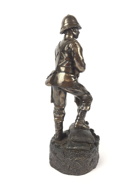Rorkes Drift Zulu Wars 1879 Cold Cast Bronze Military Statue