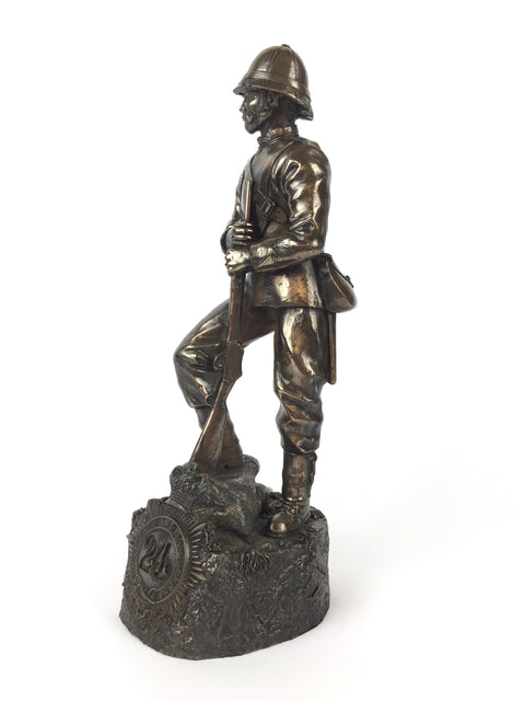 Rorkes Drift Zulu Wars 1879 Cold Cast Bronze Military Statue