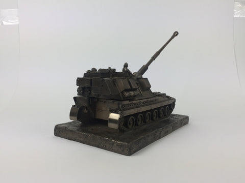 AS-90 S.P.G Cold Cast Bronze Military Statue