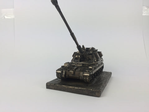 AS-90 S.P.G Cold Cast Bronze Military Statue