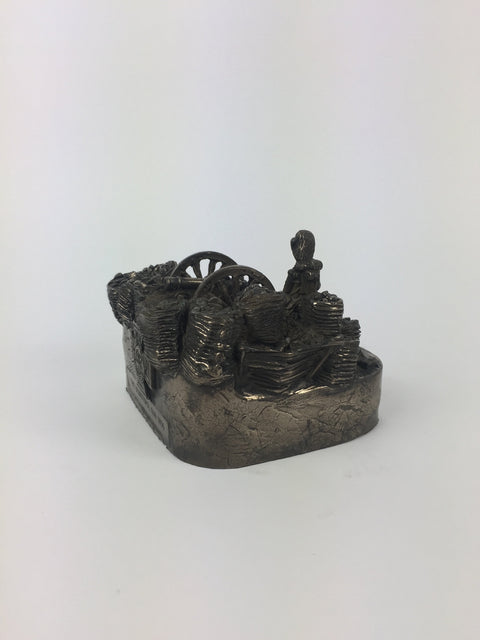 Captured Russian Sebastopol Gun Military Statue Sculpture