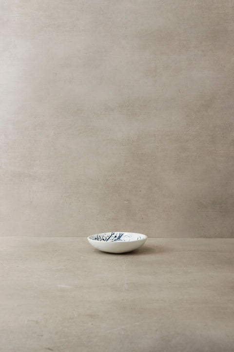Assiette en céramique bleu cobalt Fynbos - n°9