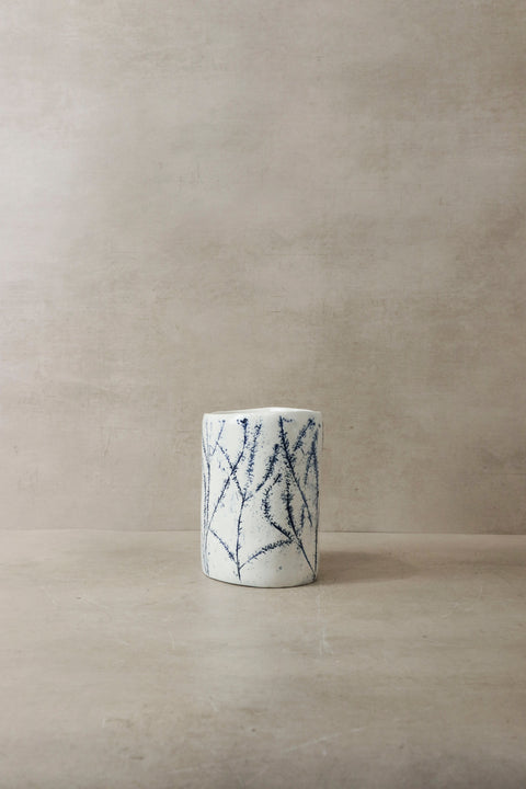 Kobaltblaue Fynbos-Vase – Nr. 16