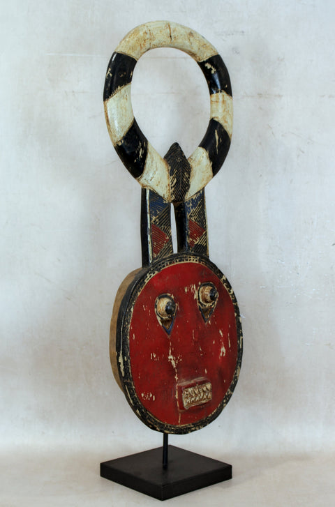 Masque Baoulé - Rouge 146.1