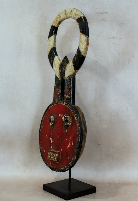 Masque Baoulé - Rouge 146.1