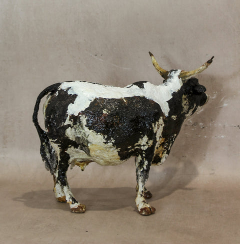 Paper Mache Nguni Cow - 185.1