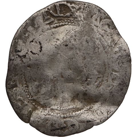 1639 - 1640 Half Groat Charles I of England Coin Triangle Mint