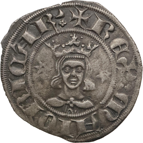 1311-1324 Dobler Kingdom of Majorca Sancho I Coin Spain
