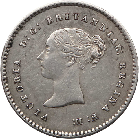 1865 2 Pence Queen Victoria Coin Maundy 1st portrait