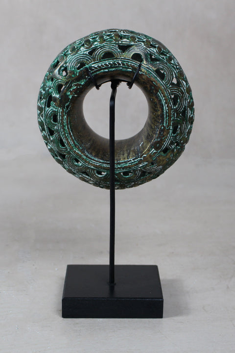 Benin Bronze Bangle - 207.4
