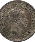 1821 A 1 Silbergroschen Kingdom of Prussia Coin Frederick William III