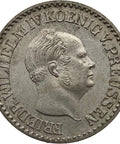 1854 A 1 Silbergroschen Prussia Germany Coin Frederick William IV Berlin Mint
