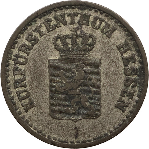 1859 1 Silbergroschen Electorate of Hesse Coin Frederick William I