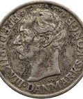 1907 25 Øre Denmark Frederik VIII Coin