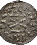 943-996 Denier Richard I Normandy Coin Rouen Mint 