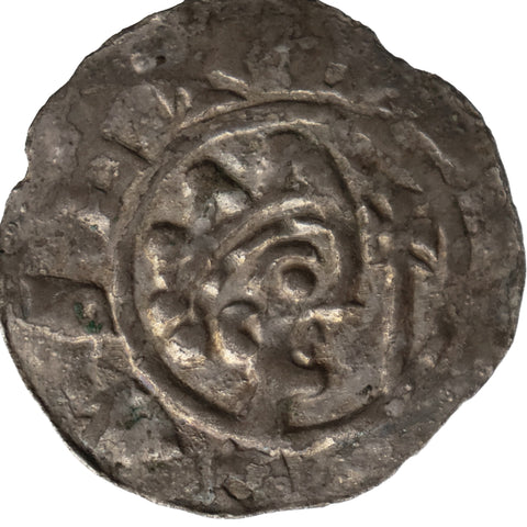 1038-1057 Denier Bruno II In the name of Henry III Friesland Coin Leeuwarden