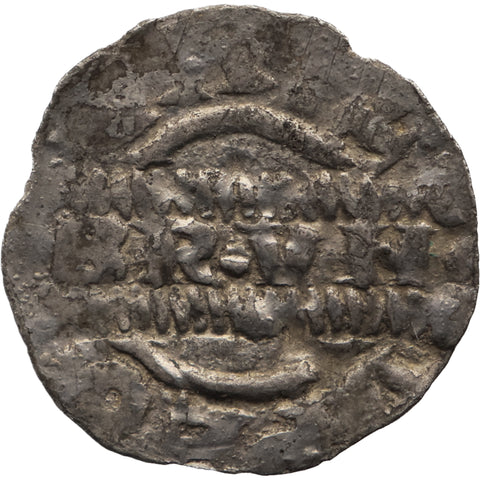 1038-1057 Denier Bruno II In the name of Henry III Friesland Coin Leeuwarden