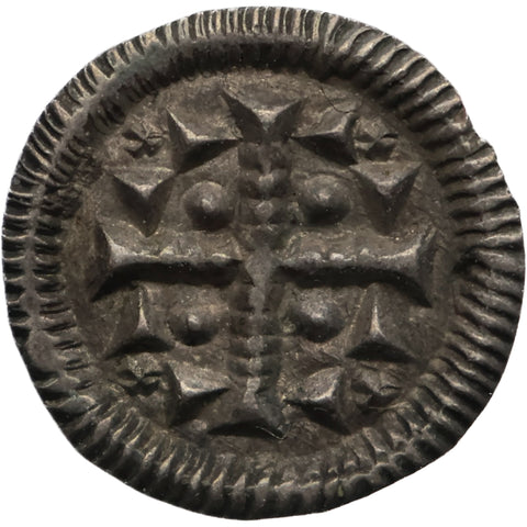1116 - 1131 Denier Stephen II Coin Hungary Silver