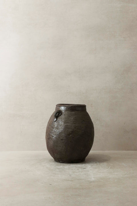 Antique Earthenware Preserve Pots - AEP 1