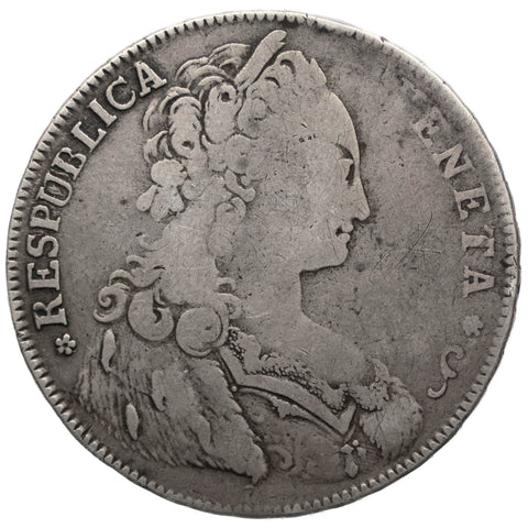 1780 Half Thaler Republic of Venice Coin Paolo Renier