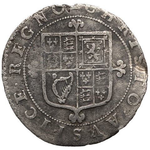 1660 - 1662 4 Pence Charles II Coin England 3rd Hammered Issue